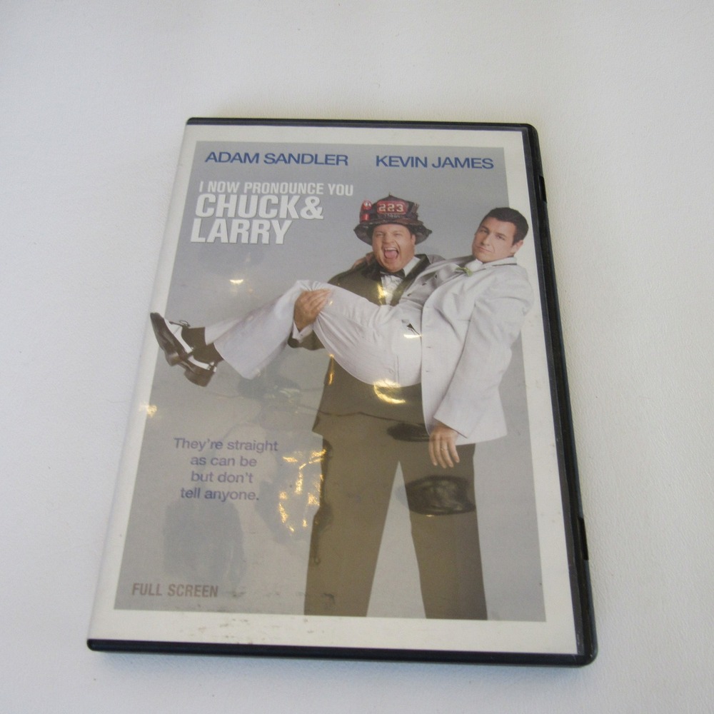 I Now Pronounce You Chuck‎ & Larry DVD Adam Sandler Kevin James Full Screen 2007
